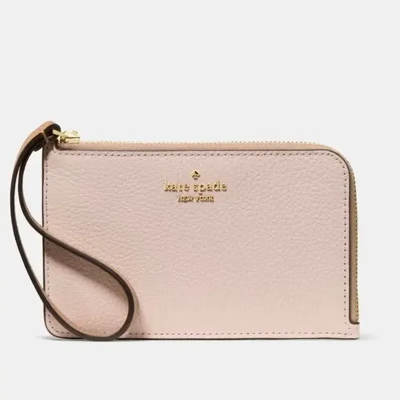 Kate Spade Lucy Small Card Holder Wristlet Powdered Sugar Multi - Picture 1 of 6